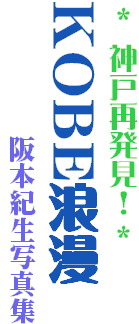 * 神戸再発見!*
KOBE浪漫
阪本紀生写真集